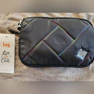 Lug Bag Coupe SE Black with rainbow.  Convertible Crossbody New With Tags!